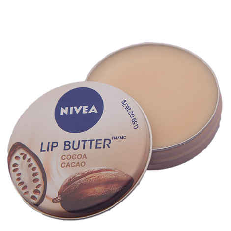 Buy Nivea Lip Butter Cocoa Lip Balm (16.7 g) - Purplle