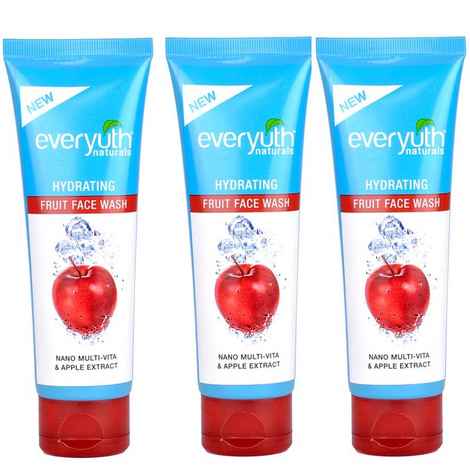Buy Everyuth Naturals Hydrating Fruit Face Wash Buy 2 Get 1 Free (3 X 50 g) - Purplle