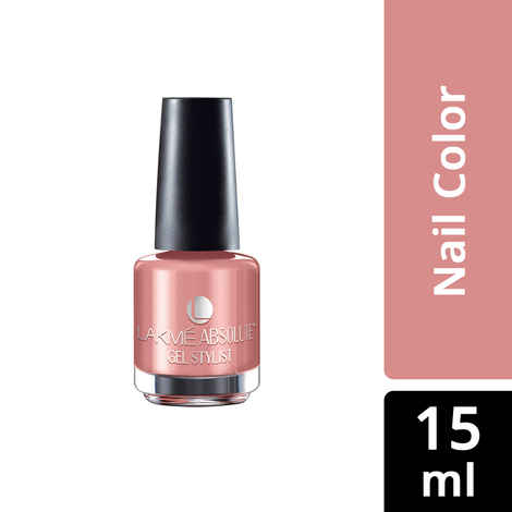 Buy Lakme Absolute Gel Stylist Nail Color - Gold Dust (15 ml) - Purplle