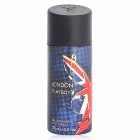 Buy Playboy London Deod Spray For Men (150 ml) - Purplle