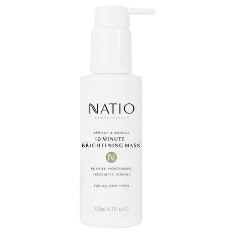 Buy Natio Apricot and Orange 10 Minute Brightening Mask - Purplle