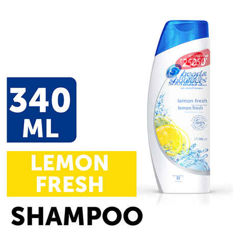 Buy Head & Shoulders Lemon Fresh Shampoo (340 ml) - Purplle