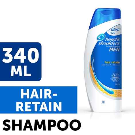 Buy Head & Shoulders Men Hair Retain Shampoo (340 ml) - Purplle