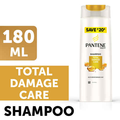 Buy Pantene Total Damage Care Shampoo (180 ml) - Purplle