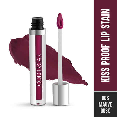 Buy Colorbar Kiss Proof Lip Stain Mauve Dusk - 006 - 6.5 ml - Purplle
