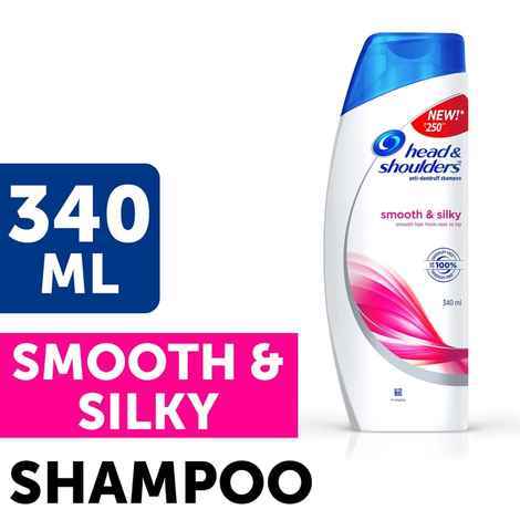 Buy Head & Shoulders Smooth & Silky Shampoo (340 ml) - Purplle