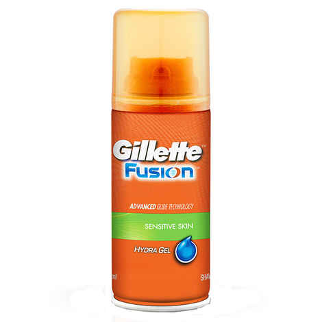 Buy Gillette Fusion Hydra Sensitive Pre Shave Gel (75 ml) - Purplle