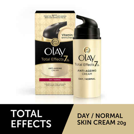 Buy Olay Total Effect 7 IN 1 Anti Ageing Skin Cream Normal (20 g) - Purplle