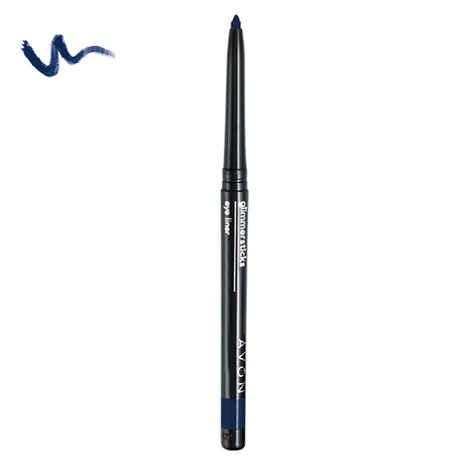 Buy Avon Retractable Glimmersticks Eye Liners Starry Night Blue (0.28 g) - Purplle
