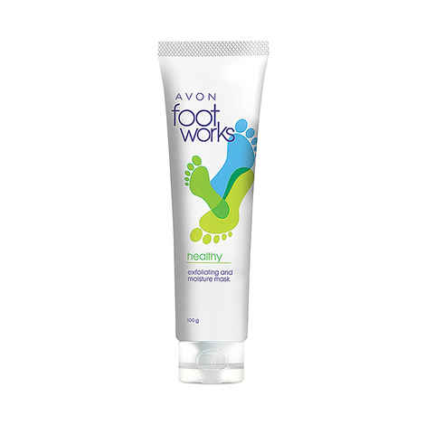 Buy Avon Footworks healthy Exfollating And Moisture Mask (100 g ) - Purplle