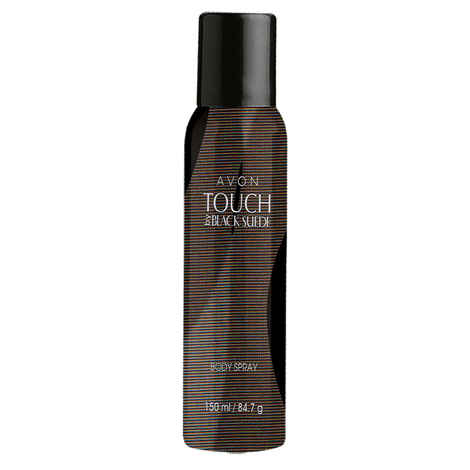 Buy Avon Black Suede Touch Body Spray (150 ml) - Purplle