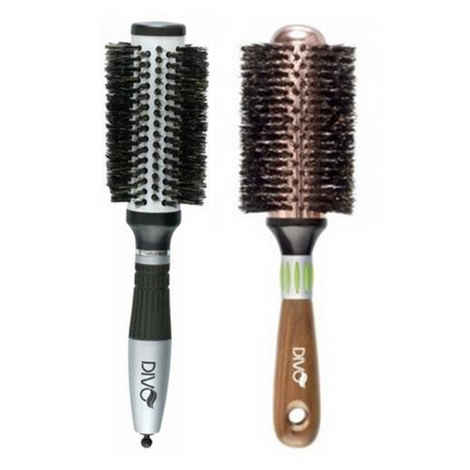 Buy Divo Asanti Mixed Bristle with Thermal Core Brush, get Divo Salonica Ceramic Radial Brush Free - Purplle
