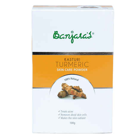 Buy Banjara's Pure Herbs Kasturi Turmeric Powder(100 g) - Purplle
