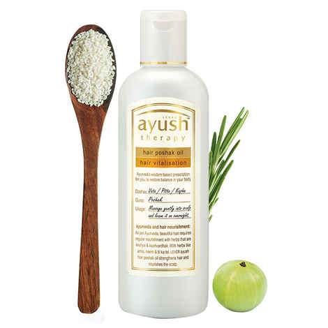 Buy Lever Ayush Hair Poshak Oil (100 ml) - Purplle