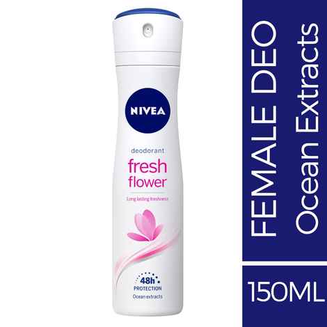Buy Nivea Deodorant, Fresh Flower, Women (150 ml) - Purplle