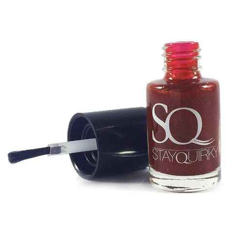 Buy Stay Quirky Nail Polish, Ta-Maroon-Ed 184 - Purplle