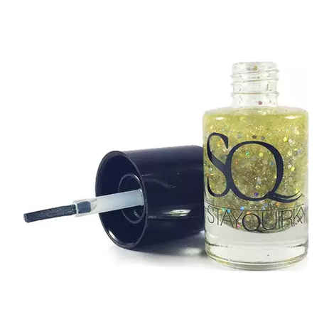 Buy Stay Quirky Nail Polish, Shimmer, Golden - 3 A.M. Friend 651 - Purplle