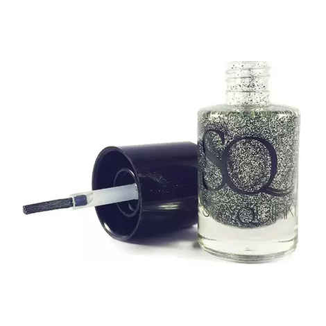 Buy Stay Quirky Nail Polish, Glitter, Silver - Living Dangerously 688 - Purplle