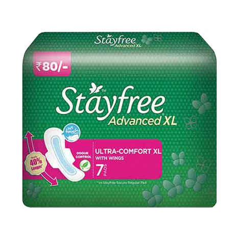 Buy Stayfree Advanced XL Ultra-Comfort 7'S - Purplle