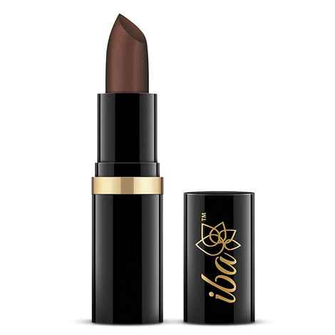Buy Iba Halal Care Pure Lips Moisturizing Lipstick Shade A35 Dark Chocolate (4 g) - Purplle