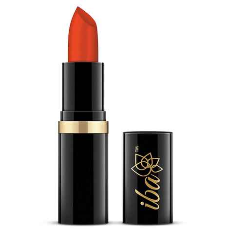 Buy Iba Halal Care Pure Lips Moisturizing Lipstick Shade A52 Neon Peach (4 g) - Purplle