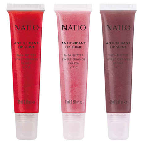Buy Natio Antioxidant Lip Shine - Purplle