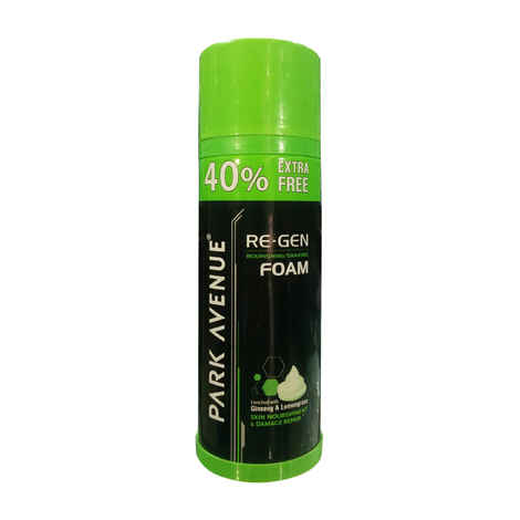 Buy Park Avenue Re gen Shaving foam For Men (300 g +40% extra)(420 g) - Purplle