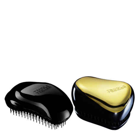 Buy Tangle Teezer Combo Original Black and Compact Gold and Black - Purplle