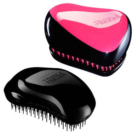 Buy Tangle Teezer Combo Original Black and Compact Pink and Black - Purplle