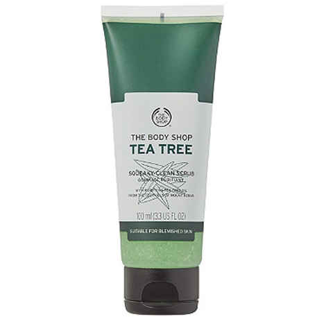 Buy The Body Shop Tea Tree Squeaky Clean Scrub (100 ml) - Purplle