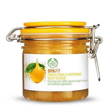 Buy The Body Shop Spa Fit Smoothing & Refining Scrub(200 ml) - Purplle