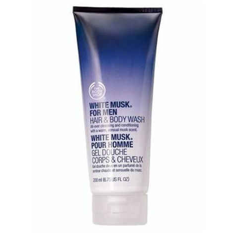 Buy The Body Shop White Musk For Men Hair & Body Wash(200 ml) - Purplle