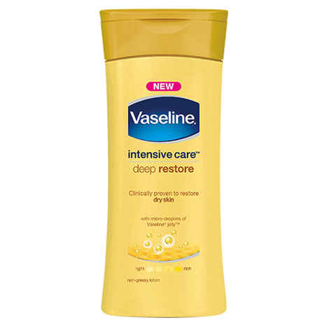 Buy Vaseline Intensive Care Deep Restore Body Lotion (200 ml) - Purplle