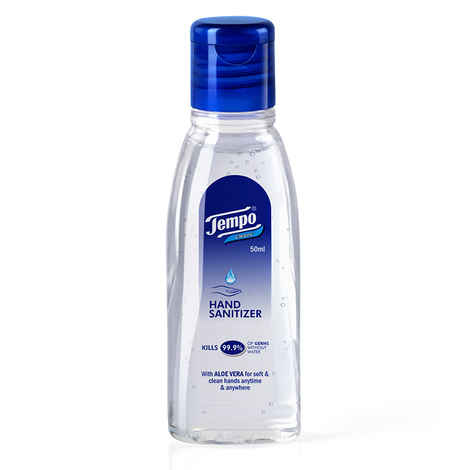Buy Tempo Cleans Aloe Vera Hand Sanitizer (50 ml) - Purplle