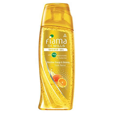 Buy Fiama Di Wills Shower Gel Brazilian Orange & Ginseng Fresh Revive (250 ml) - Purplle