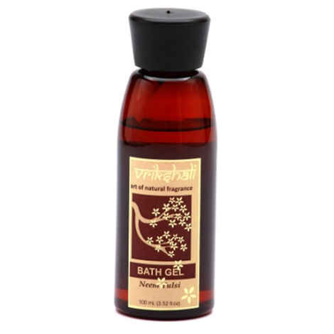 Buy Vrikshali Neem Tulsi Bath Gel (100 ml) - Purplle