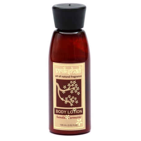 Buy Vrikshali Sandal Turmeric Body Lotion (100 ml) - Purplle