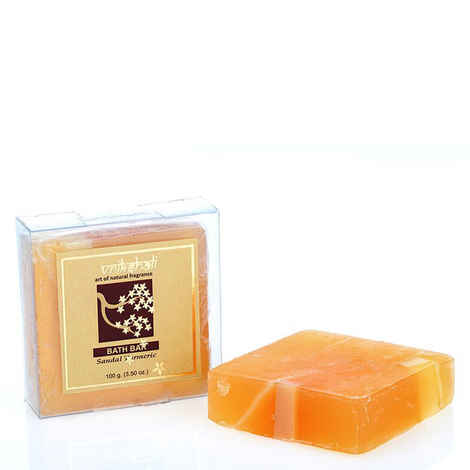 Buy Vrikshali Glycerine Soap - Sandal Turmeric (100 g) - Purplle