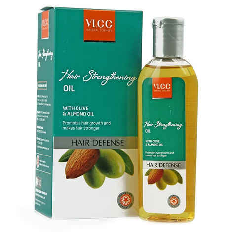 VLCC Hair Strengthening Oil with almond and Olive (100 ml)