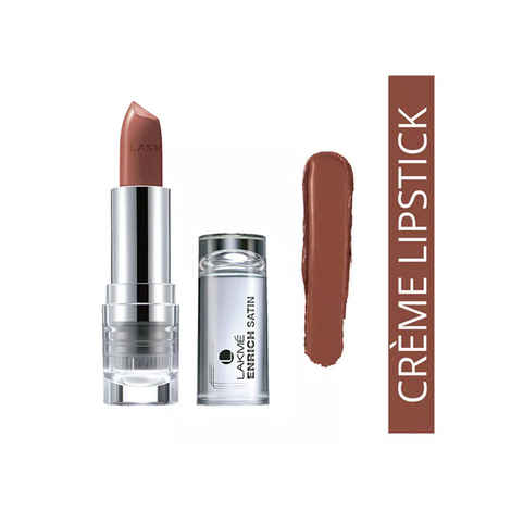 Buy Lakme Enrich Satin Lip Color Shade R367 (4.3 g) - Purplle