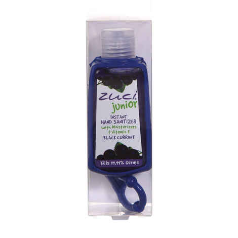 Buy Zuci Junior Black Current Hand Sanitizer With Bag Tag (30ml) - Purplle