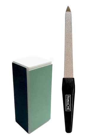 Buy Panache French Nail Shiner & Nail File Long - Purplle