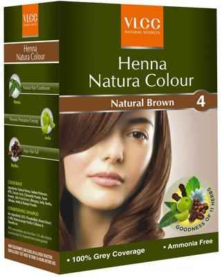 Buy VLCC Henna Natural Colour - Brown (107 g) - Purplle