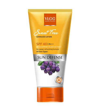 VLCC Natural Sciences Sweat Free Sun Block Lotion SPF-40 (100 g)