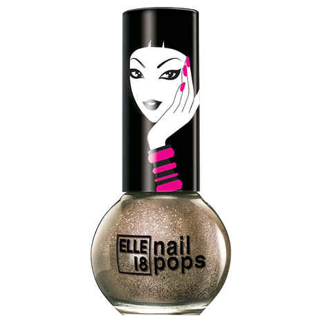 Buy Elle 18 Nail Pops Nail Color Silver Dust 93 (5 ml) - Purplle