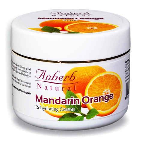 Buy Anherb Mandarin Orange Re-Hydrating Cream (250 g) - Purplle