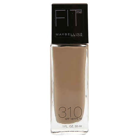 Buy Maybelline New York Fit Me Foundation - 310 Sun Beige (30 ml) - Purplle