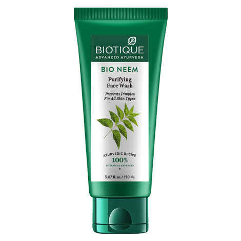 Buy Biotique Bio Neem Purifying Face Wash (150 ml) - Purplle
