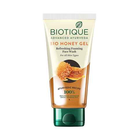 Buy Biotique Bio Honey Gel Refreshing Foaming Face Wash (150ml) - Purplle