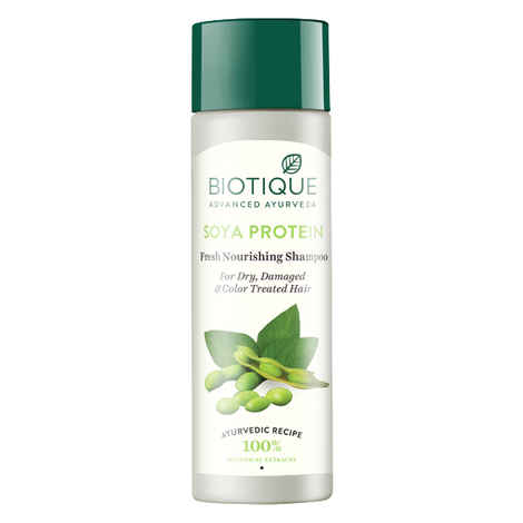 Buy Biotique Soya Protein Fresh Nourishing Shampoo (190 ml) - Purplle